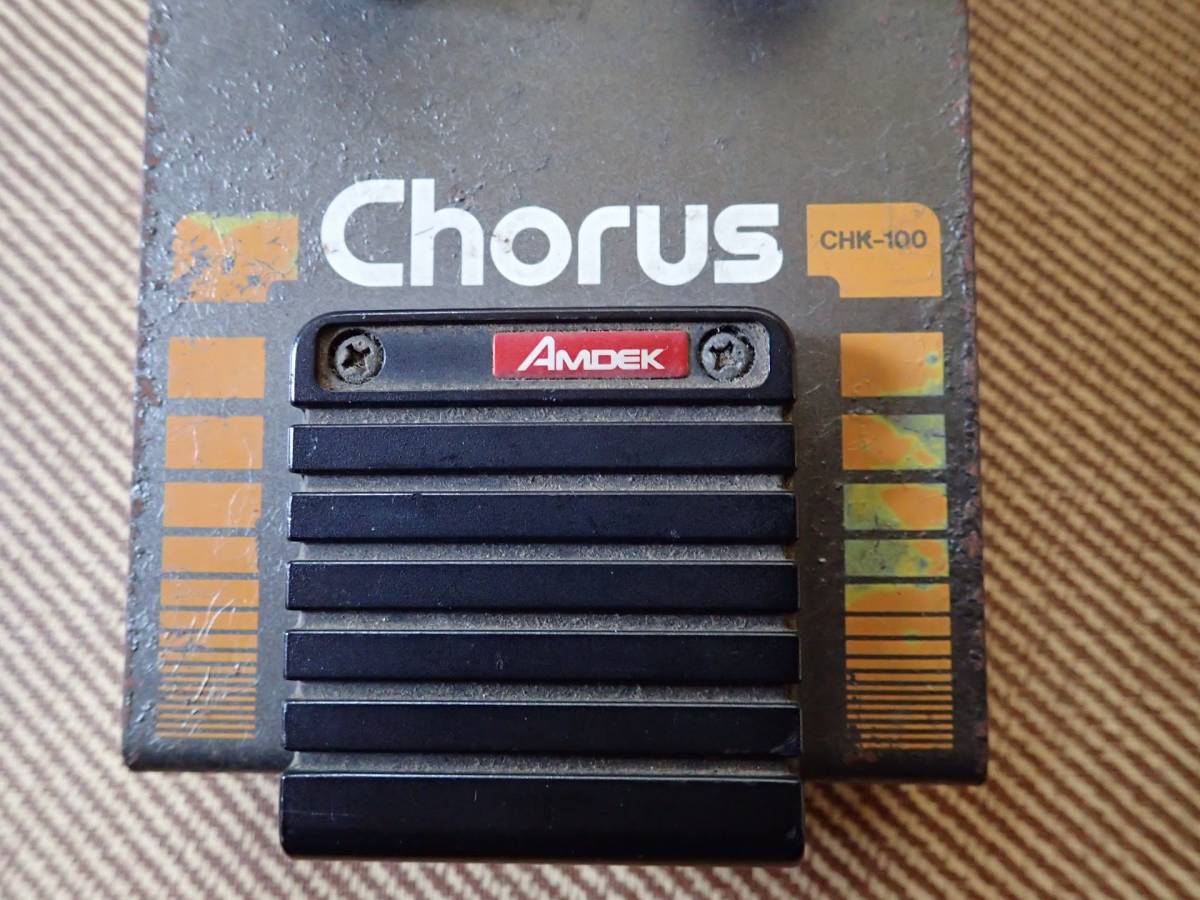 売約済み amdek chk-100 chorus エフェクター 日本製 中古品