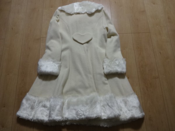 Angelic Pretty アンジェリックプリティ Aライン ケープ付き コート 古着