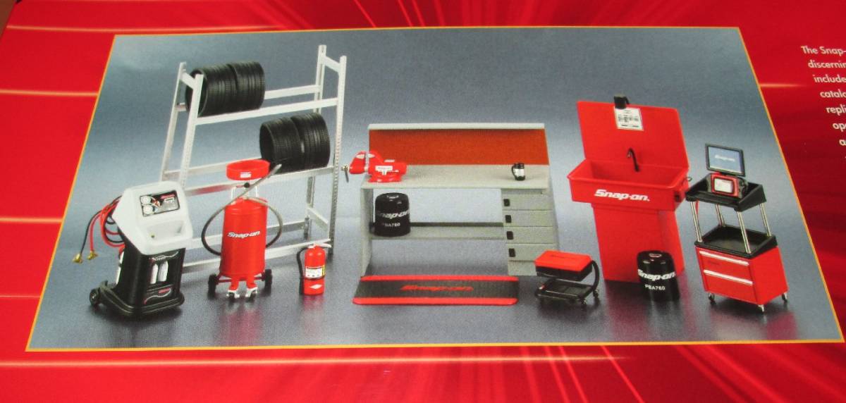snap-on Snap-on スナップオン 1/18 ガレージシリーズ ツール ジオラマ