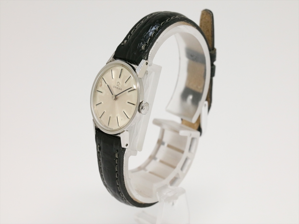 可動品【OMEGA/オメガ】手巻き式 スイス製 シルバーダイヤル/バー