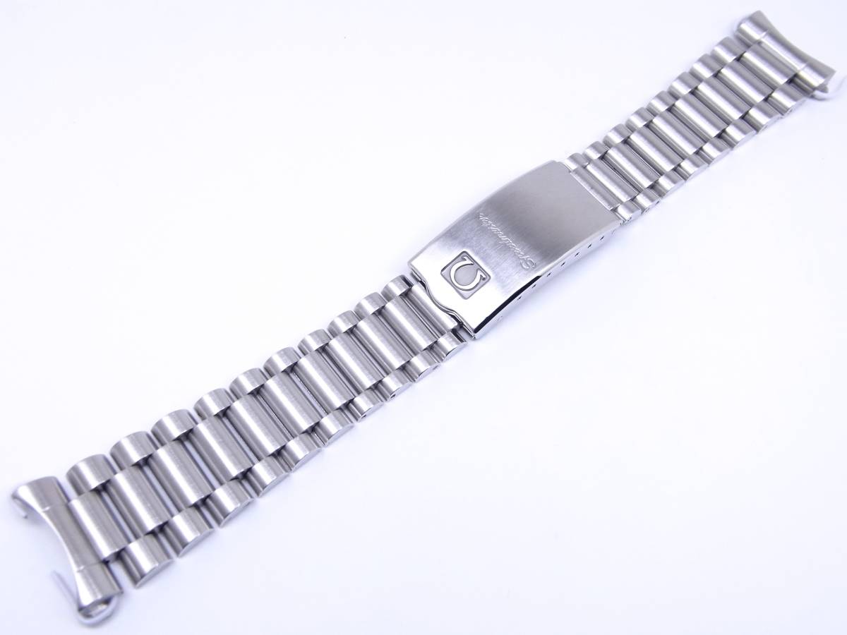 【送料無料，限定SALE】 オメガ スピマス プロ用 カマボコ ブレス 1450/808 幅20mm(ベルト、ブレスレット)｜売買されたオークション情報、yahooの商品情報をアーカイブ公開 - オークファン ベルト、ブレスレット