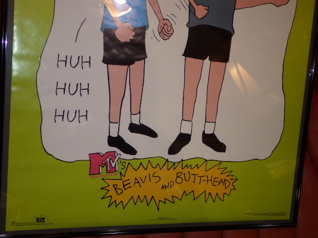 and ポスター☆MTV BEAVIS 海外ポスター『ビーバス＆バットヘッド DO