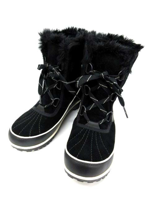 ソレル SOREL スノーブーツ ショート ティボリ 2 TIVOLI 2 23.5 黒  