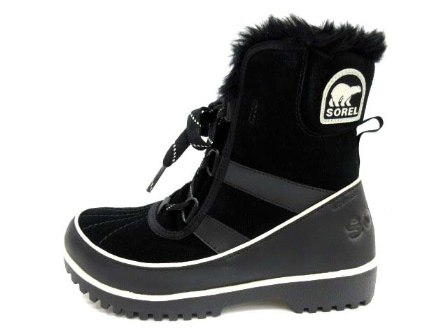 ソレル SOREL スノーブーツ ショート ティボリ 2 TIVOLI 2 23.5 黒  