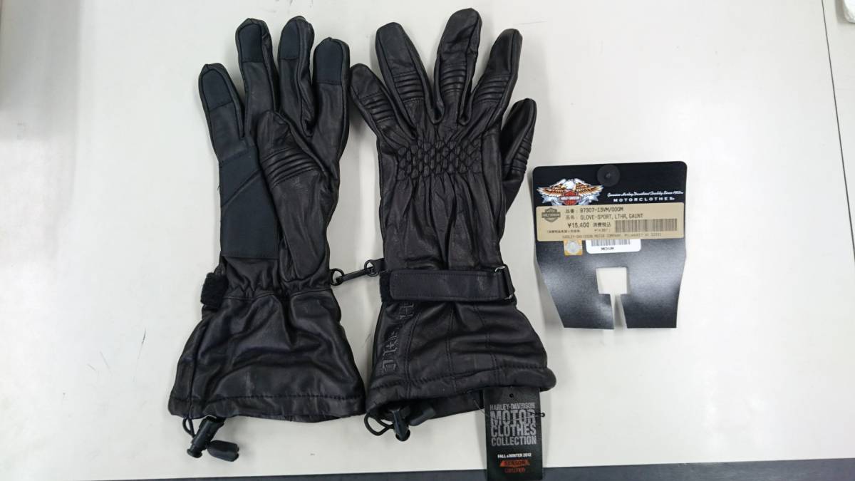 激安　新品未使用　ハーレー純正　グローブ　Mサイズ　97307-13VM/000M