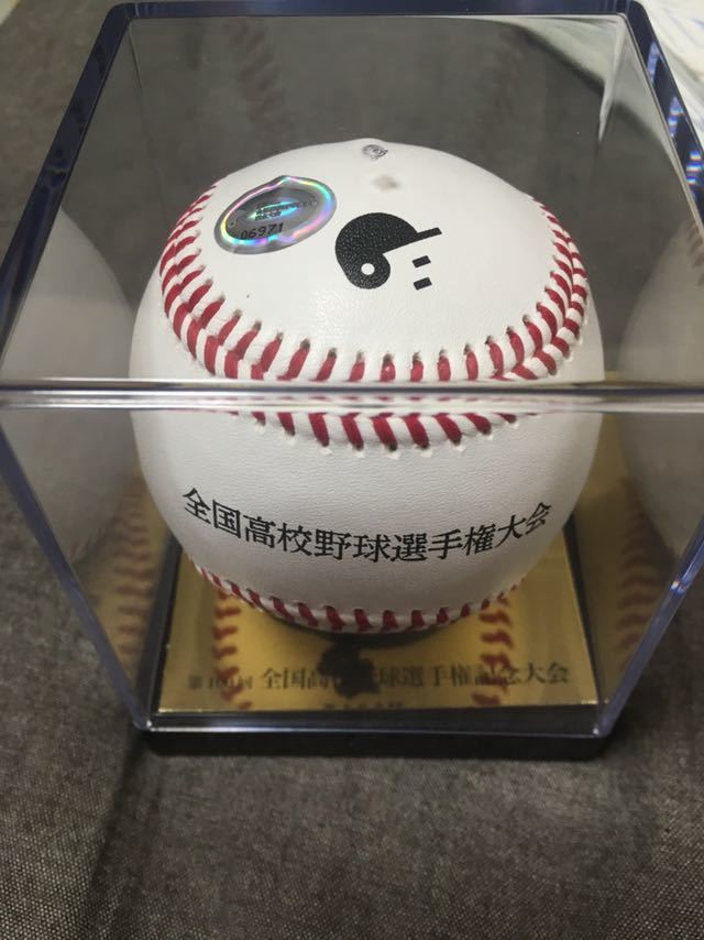 千葉ロッテマリーンズ 藤原恭大 直筆サインボール 甲子園試合球 100