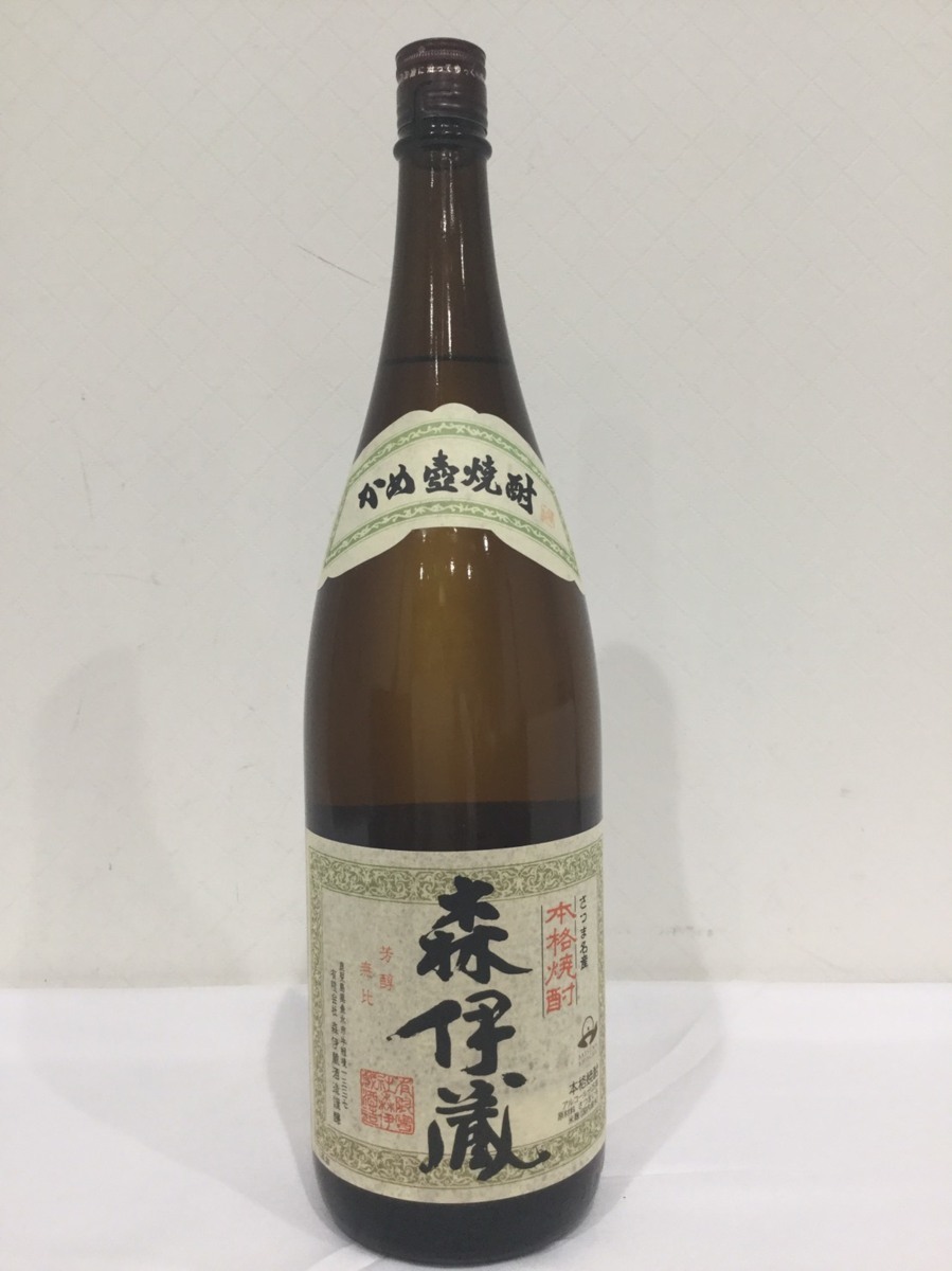 希少 旧緑ラベル 極上美酒 本格芋焼酎 森伊蔵 25度 1800ml_1