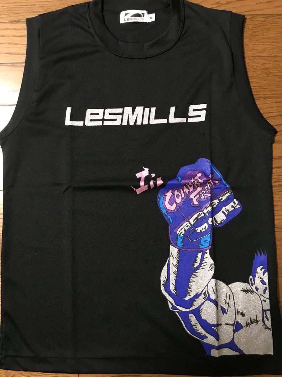 赤字超特価，驚きの破格値，HOT レスミルズ LesMILLS 2012本店イベント 白戸拓也デザイン 限定 ノースリーブ M(半袖Tシャツ)｜売買されたオークション情報、yahooの商品情報をアーカイブ公開 - オークファン 半袖Tシャツ