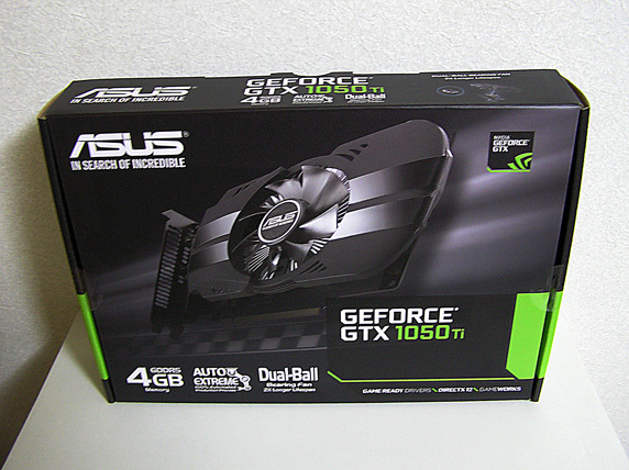 ★☆新品未開封　ASUSTeK PH-GTX1050TI-4G （GeForce GTX 1050 Ti） ☆★