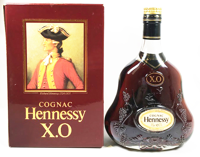 未開封☆Hennessy XO 金キャップ グリーン 700ml 箱付 Hennessy