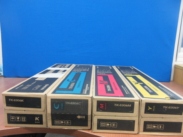 新作登場，最新作 京セラミタ 純正 トナー TK-8306 4色set(トナー)｜売買されたオークション情報、yahooの商品情報をアーカイブ公開 - オークファン トナー