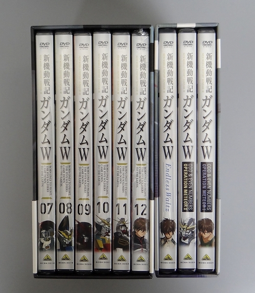 0130-01 新機動戦記ガンダムW（ウイング）メモリアルボックス版 PartⅡ＆PartⅢ セット BOXに多少の擦れ傷有り 未開封