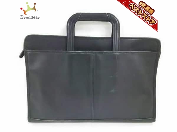 コーチ COACH バッグ ビジネスバッグ レザー 黒 5203 - 美品 コーチ