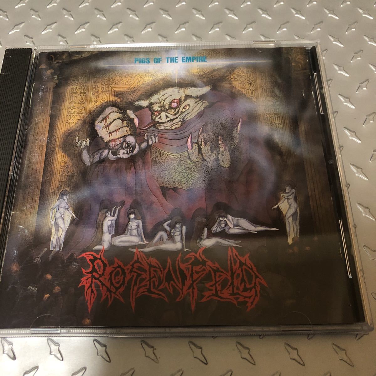 ROSENFELD「PIGS OF THE EMPIRE」帯無し AION GARGOYLE スラッシュ メタル
