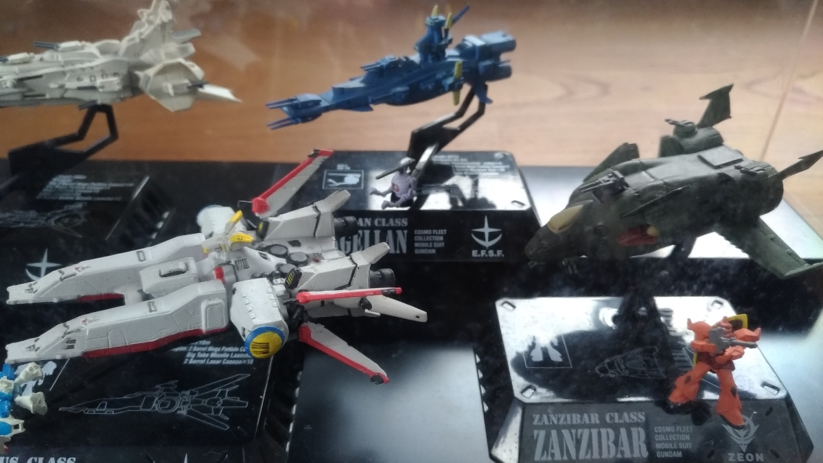 全5種セット】開封品 コスモフリートコレクション ガンダムACT2 ジオン