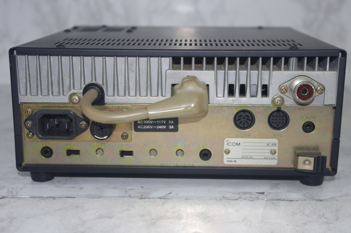 中古】アイコム ICOM オールモードトランシーバーIC-275 現状商品 ICOM 