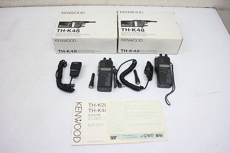 E2033YO アマチュア無線機 ケンウッド TH-K48 KENWOOD 2台セット