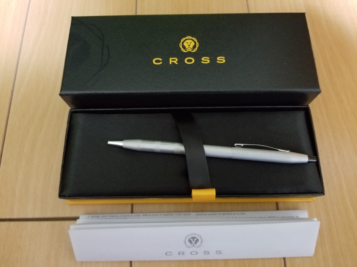  AMEX CROSS ボールペン アメックス クロス 非売品 american express(その他)｜売買されたオークション情報、yahooの商品情報をアーカイブ公開 - オークファン その他