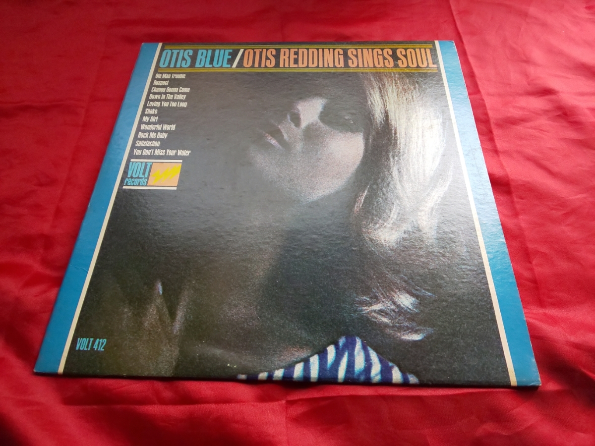 名盤！！オーティスブルー OTIS REDDING SINGS SOUL OTIS BLUE MONO US 