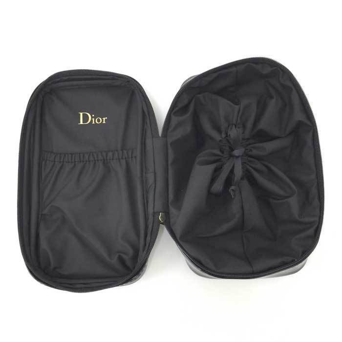 新品同様】【美品】ディオール Dior バニティポーチ ノベルティ ブラック