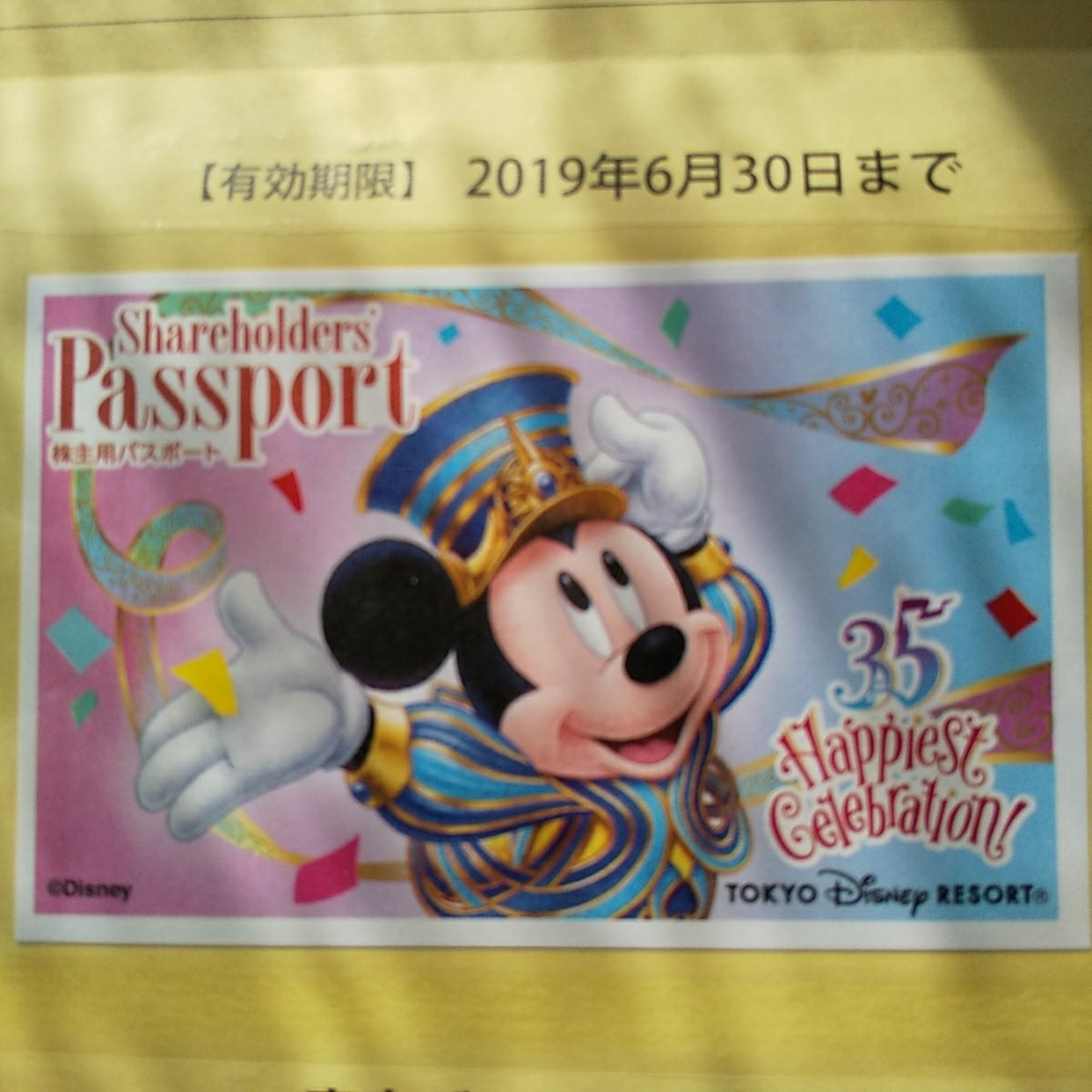 ディズニー　ワンデーパスポート　送料無料