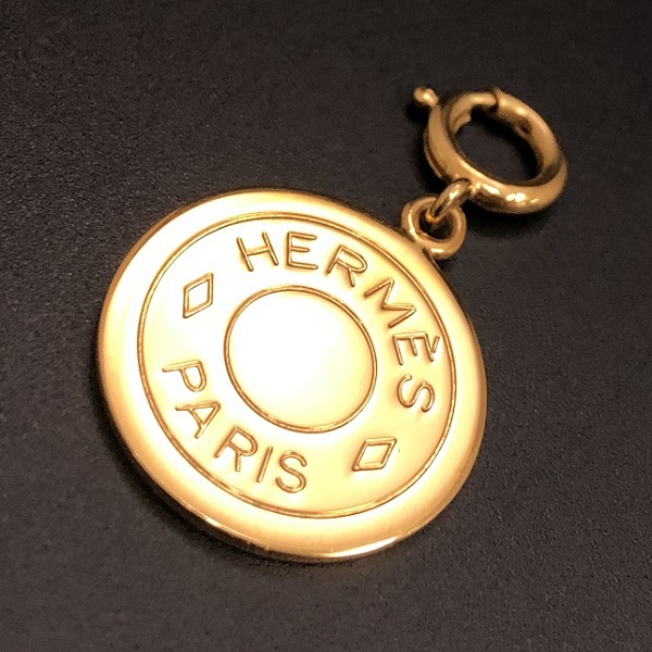 HERMES エルメス セリエ チャーム ペンダント トップ 良品 箱付 高島屋