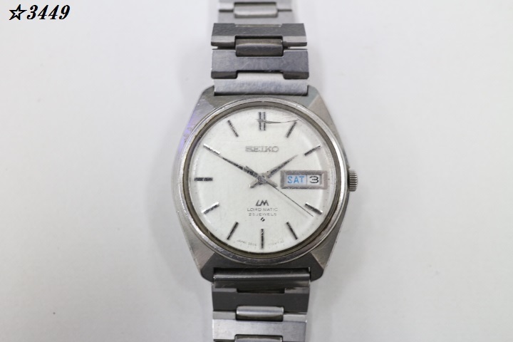60サイズ 3449 Seiko 5606 7000 Lm セイコー ロードマチック 25石 自動巻き メンズ腕時計 稼働品 セイコー 売買されたオークション情報 Yahooの商品情報をアーカイブ公開 オークファン Aucfan Com