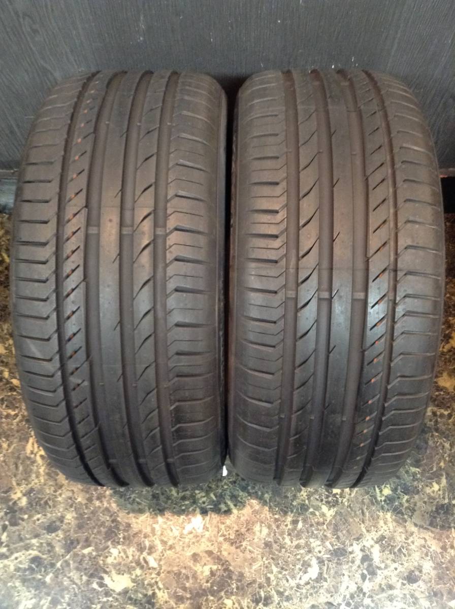 本物保証，定番 2017年製 9.5分山 バリ溝 倉庫保管 コンチネンタル Conti Sport Contact5 SSR ベンツ承認 245/40R18 97Y XL ２本セット(中古品)｜売買されたオークション情報、yahooの商品情報をアーカイブ公開 - オークフ 18インチ