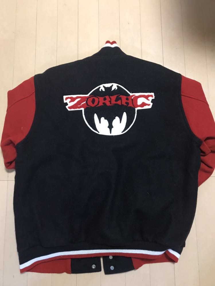 ZORLAC 90s ゾーラック パスヘッド ジップ スタンドカラー pushead 