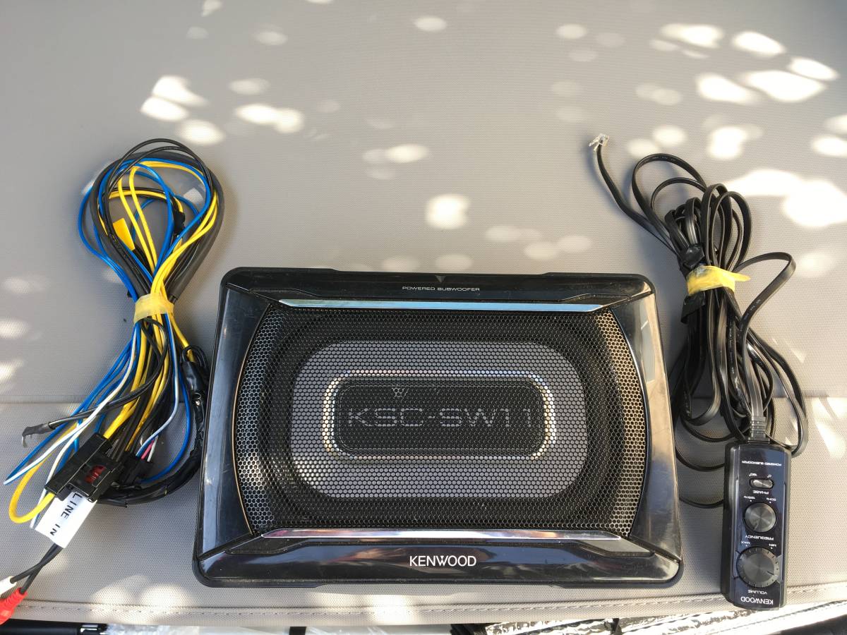 KENWOOD サブウーハー KSC-SW11 SubWoofer ケンウッド SW11 KSC-SW11