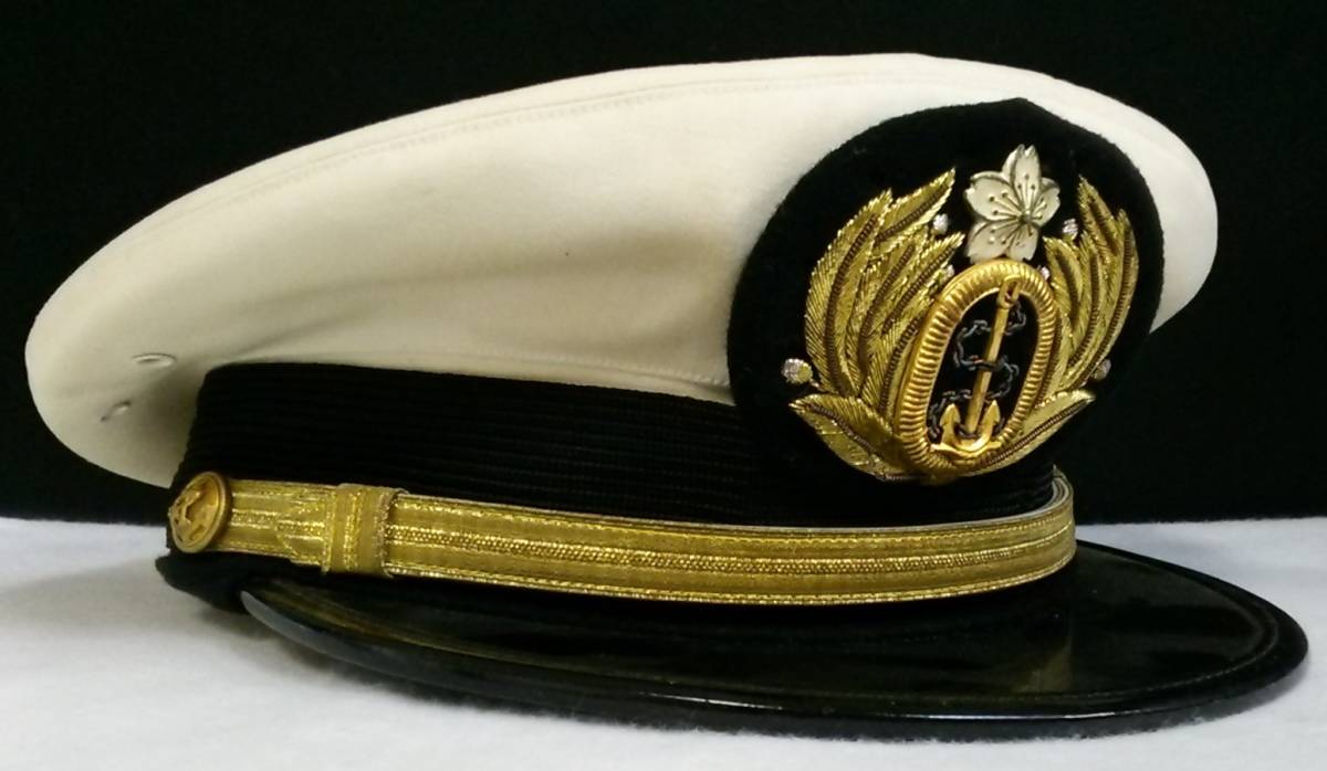 海上自衛隊 幹部 正帽 KURE 制帽 BOSHI 呉帽子製 T*m様 夏