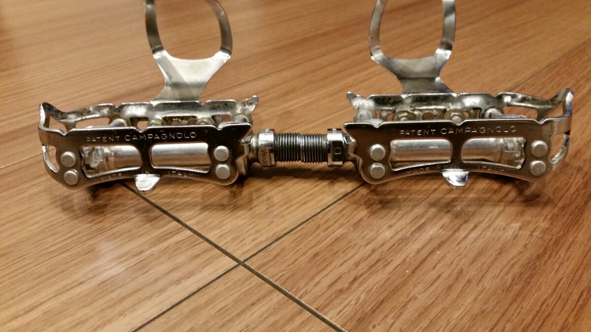 カンパニョーロ CAMPAGNOLO Cレコード ペダル トゥークリップ IX652 C 