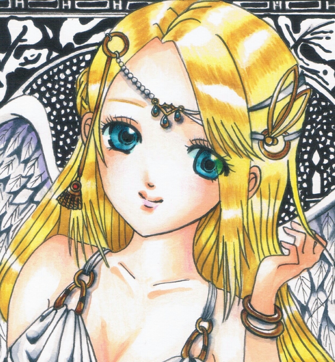 手書きイラストオリジナル天使 手描きイラスト 売買されたオークション情報 Yahooの商品情報をアーカイブ公開 オークファン Aucfan Com