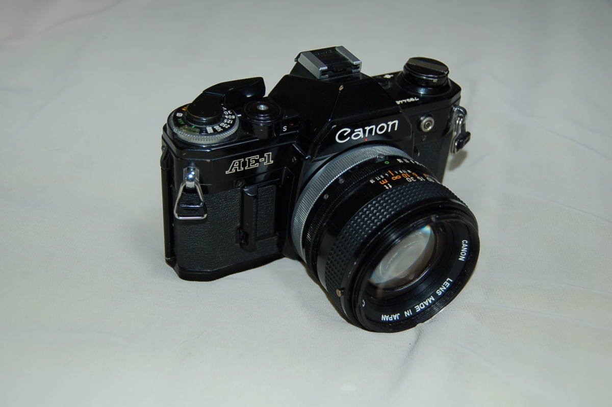 整備済】 Canon AE-1 FD 50mm F1.4 SSC 他望遠等｜25 整備済】 Canon