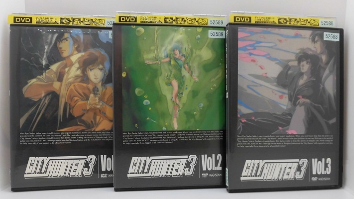 sd109w-110308□DVD□シティーハンター3 全3巻セット 【中古】【ケース