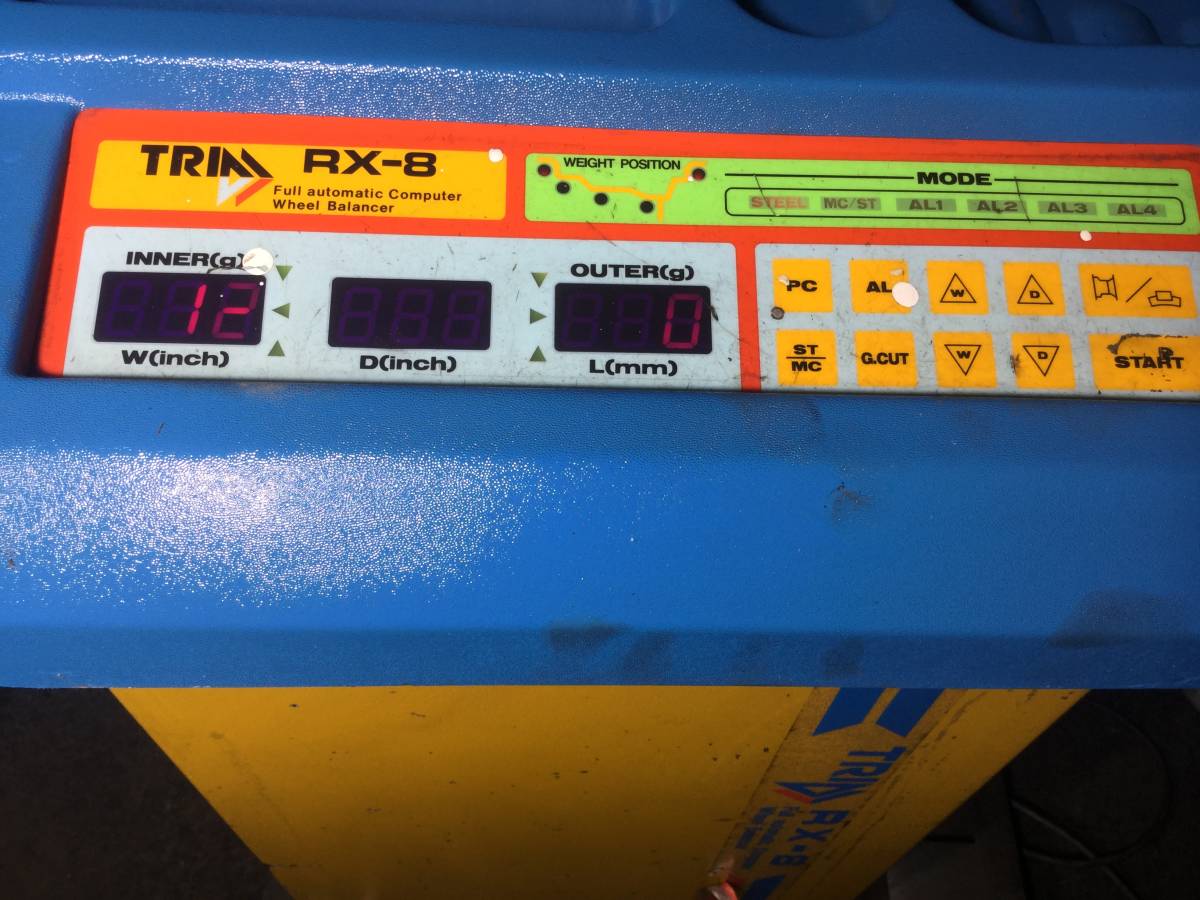 Wheel ホイールバランサーTRIM-RX8 AC100V ホイールバランサー TRIM 