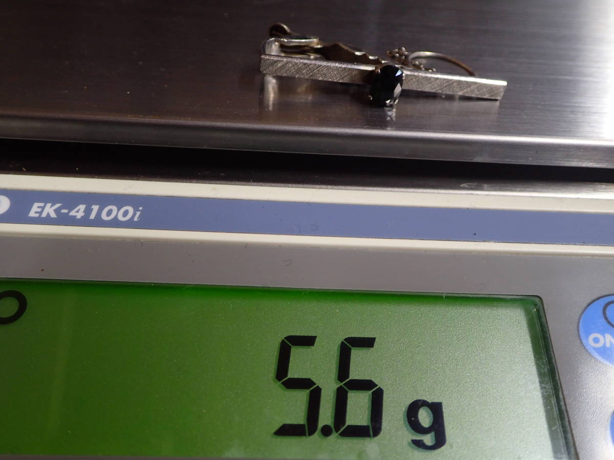 【お買い得，お買い得】 H-133 ネクタイピン 14金 ホワイトゴールド 紺色石付 総重量 約 5.6g(ホワイトゴールド)｜売買されたオークション情報、yahooの商品情報をアーカイブ公開 - オークファン ホワイトゴールド