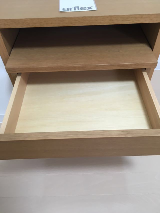 美品/定価13.5万円】アルフレックス arflex ベッドサイドテーブル