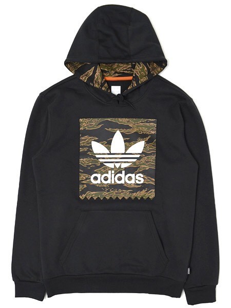 ○新品○adidas アディダス CAMO BLACK BIRD HOODIE パーカー 黒 カモ