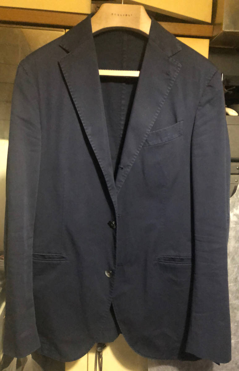 ⁄ BOGLIOLI ボリオリ - 中古ボリオリ ストレッチ コットン 3つボタン