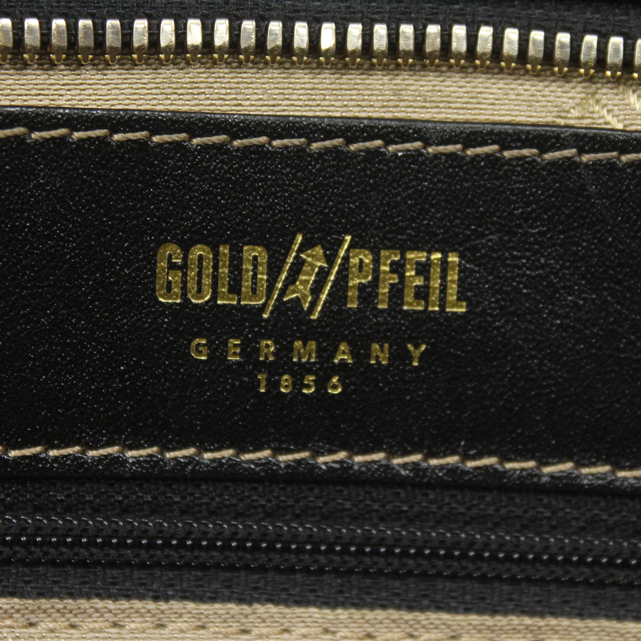 ゴールドファイル GOLD PFEIL 希少 ドイツ製黒 レザー ケース 楽天市場