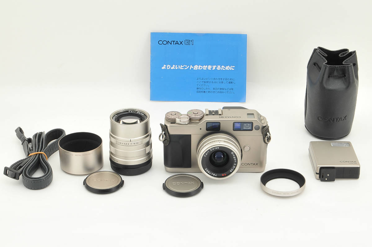〓良品〓CONTAXコンタックス G1 TLA140 Biogon 28mm F2.8 / Sonnar