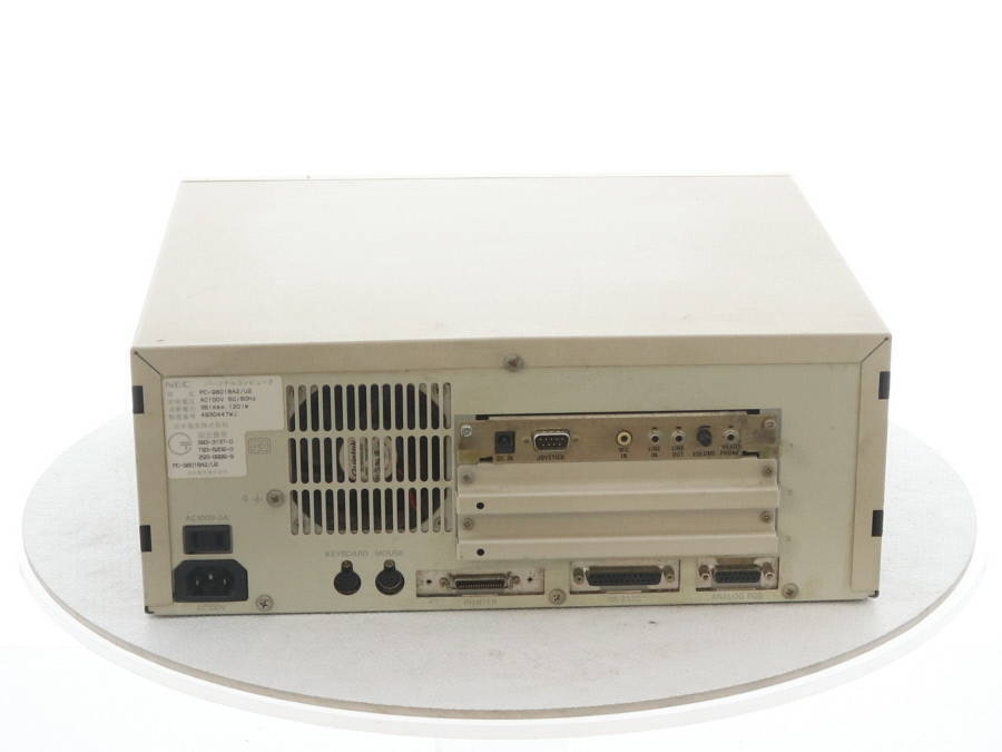 貴重 NEC PC-9801BX3/U2 旧型PC□現状品 NEC PC-9801 旧型PC□現状品
