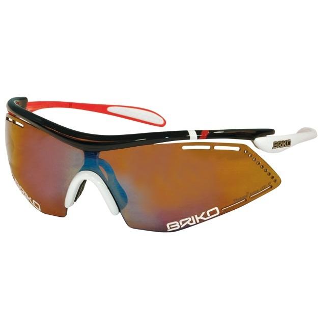 18SS-BRIKO ENDURE PRO TEAM　A7/ブラック・レッド・ホワイト　スペアレンズ付き Briko Endure Pro Clothesline BRIKO Riff
