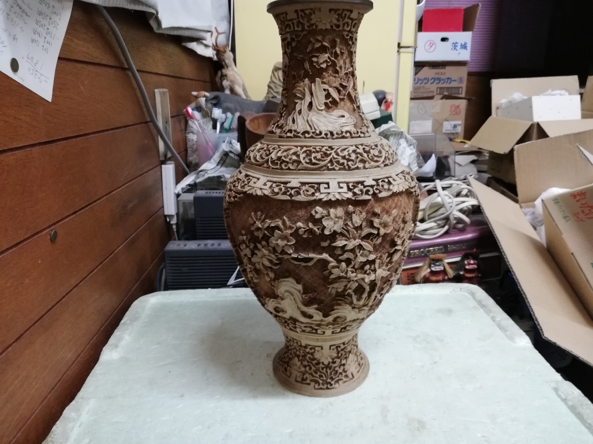 2026年最新Yahoo!オークション -中国堆朱花瓶の中古品・新品 時代物