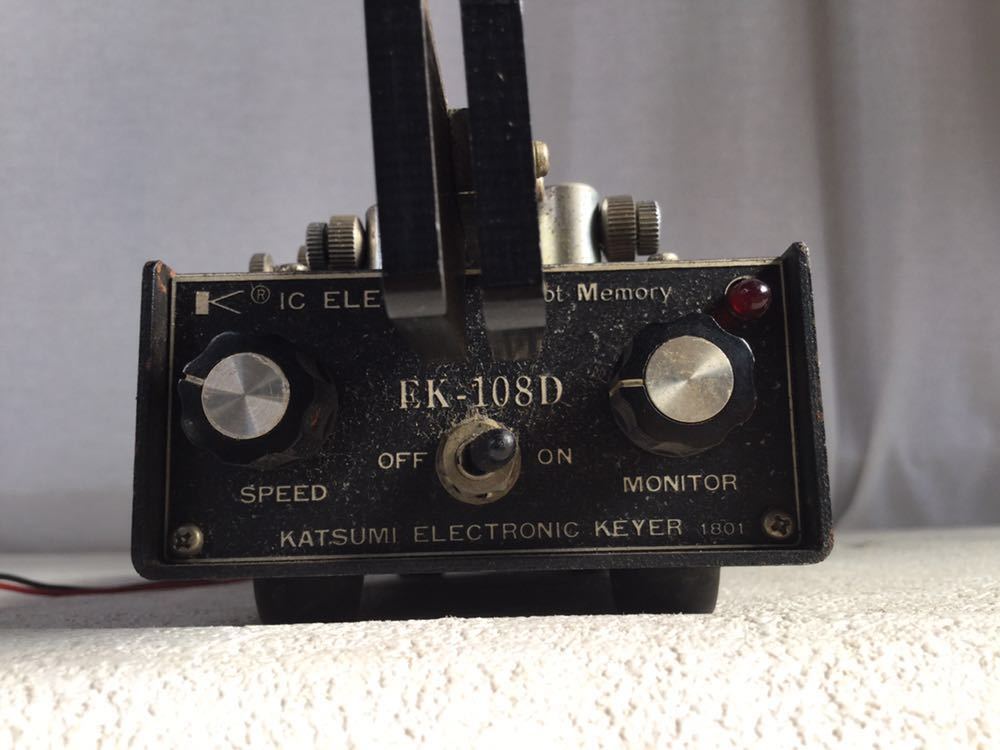 KATSUMI ELECTRIC CO.LTD カツミ K IC ELE-KEY エレキー EK-108D 黒