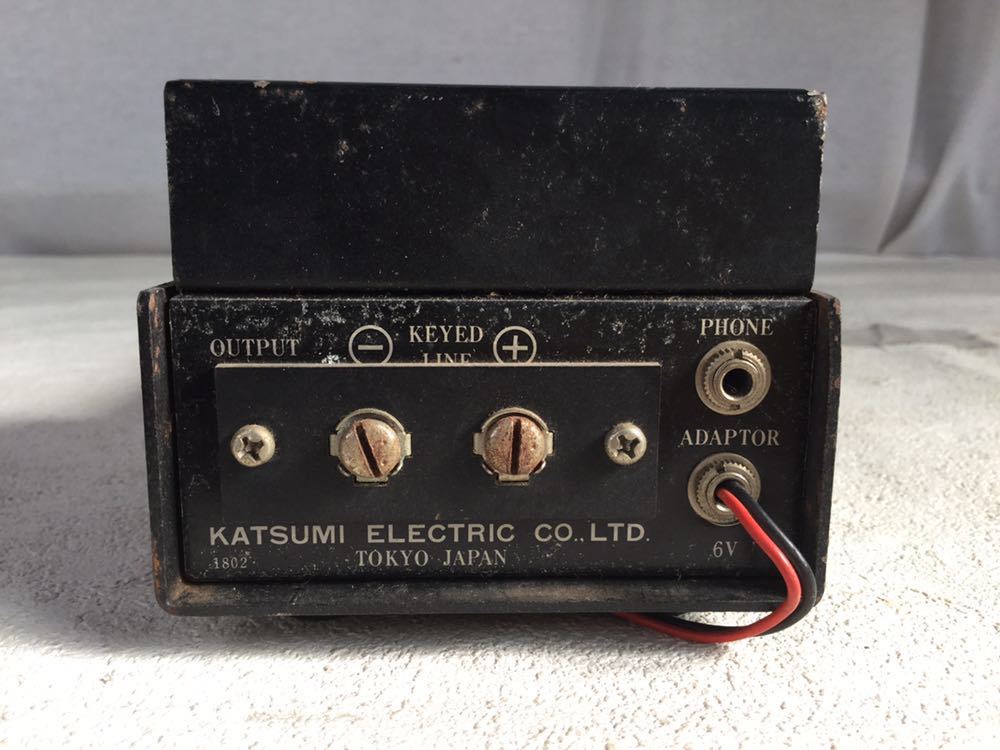 KATSUMI ELECTRIC CO.LTD カツミ K IC ELE-KEY エレキー EK-108D 黒