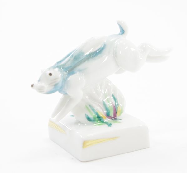  Meissen マイセン 兎 ウサギ フィギュリン 約4.8cm 19g ミニチュア 置物 アンティーク(マイセン)｜売買されたオークション情報、yahooの商品情報をアーカイブ公開 - オークファン マイセン