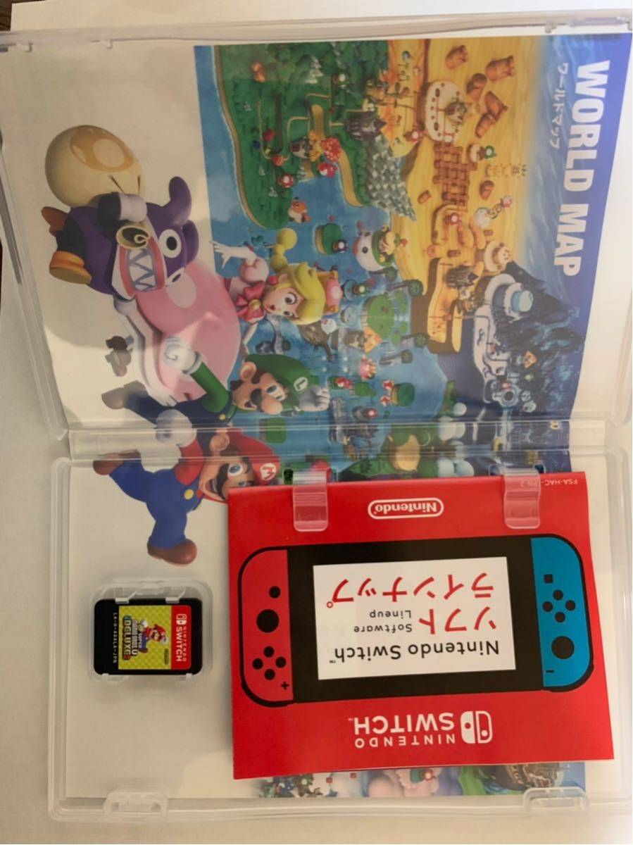 美品 任天堂スイッチ ニュー スーパーマリオブラザーズ デラックス