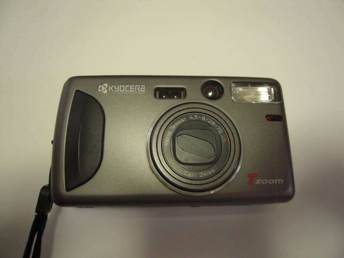 Kyocera T Zoom Carl Zeiss コンパクトフィルムカメラ 家電、AV